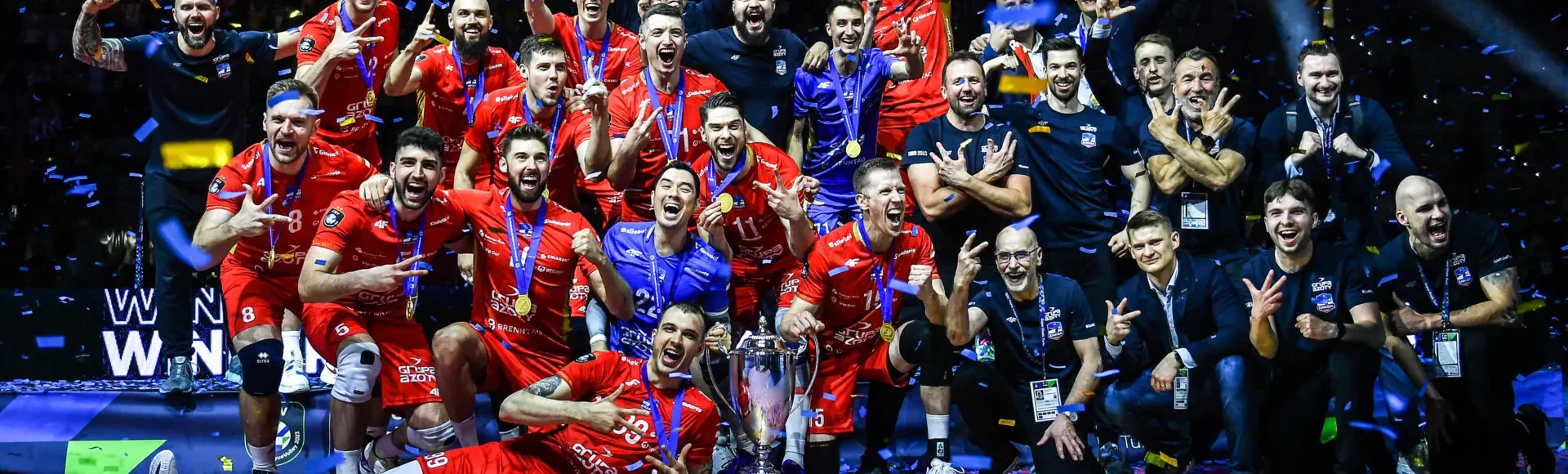 Grupa Azoty ZAKSA Kędzierzyn-Koźle obroniła tytuł najlepszej drużyny w Europie.